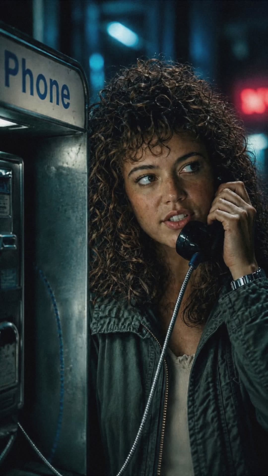 Phone close-up — episode dramatization
